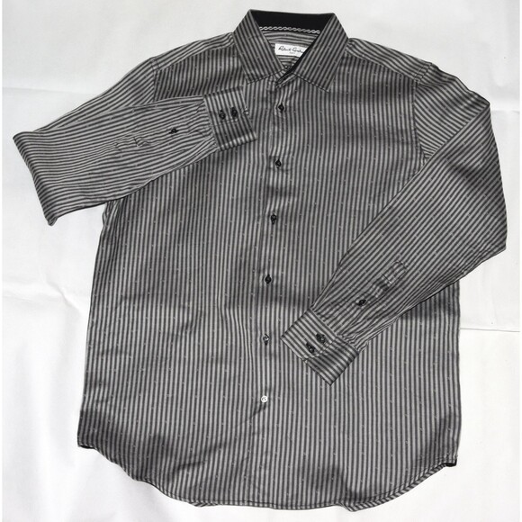 Robert Graham Men's Long Sleeve Button Front Shirt Size 42 - 16.5 - Picture 1 of 9